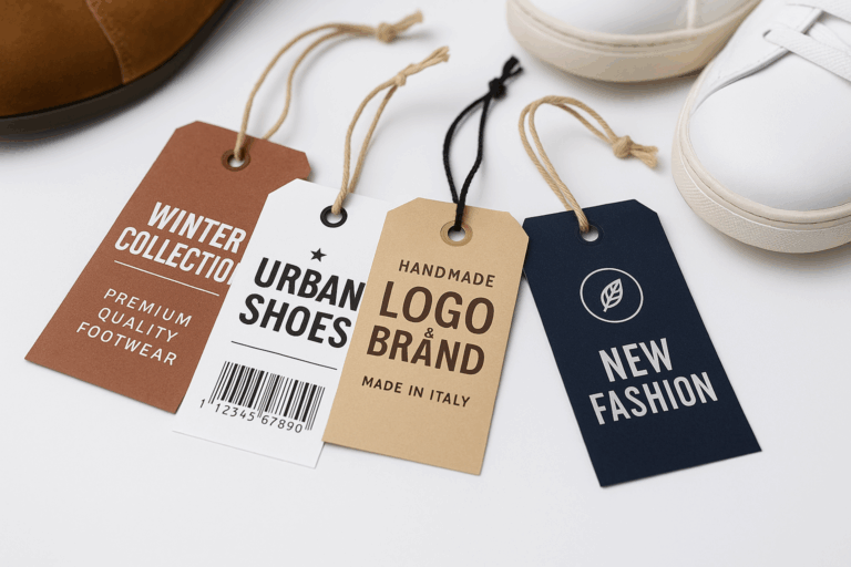 Impresión de etiquetas colgantes para calzado y moda: una solución profesional para marcas que quieren destacar