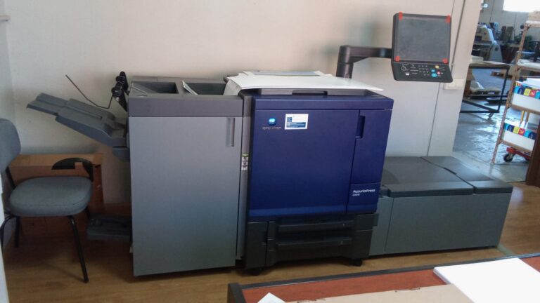 Nuestra nueva AccurioPress C4080 (Vídeo)