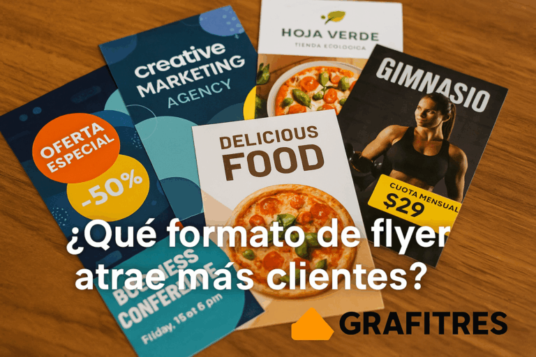 Qué formato de flyer atrae más clientes: guía práctica para acertar